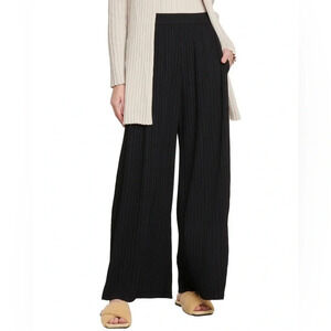 MaxMara Leisure Women’s Size Large Cacio Trousers Pleaded Wide Leg Pants